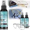 2Pcs - Lens Scratch Remover for Eye Glasses, Scratch Remover for Eyeglasses, Eyeglass Scratch Remover, Lens Scratch Remover, Pocket & Travel Essentials, Eye Glass Cleaners Spray (100ml)