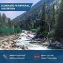 Polarized Lens Replacement for Oakley Fringe OO9124 Sunglass - More Options (Dark Black + Silver Grey)