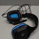 Logitech G432 Wired Gaming Headset, 7.1 Surround Sound, DTS Headphone:X 2.0, Flip-to-Mute Mic, PC (Leatherette) Black/Blue