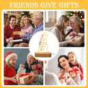 Light Up Guitar Pick Holder - Electric Headstock Shaped Acrylic & Wooden USB Powered Display Case Storage - Guitar Accessories Gift for Players Men (Color-a)