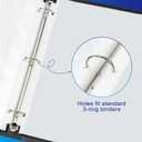 200 Pack Clear Sheet Protectors, 8.5 x 11 inch Page Protectors