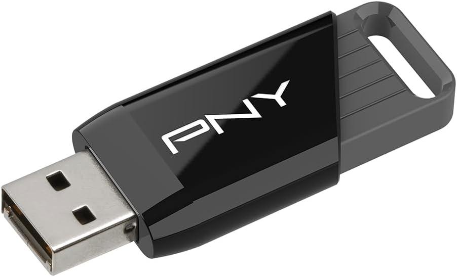 PNY 256GB Attach X USB 3.2 Gen 1 Flash Drive, Advanced Performance Up to 130MB/s Read, Everyday Data Store & Transfer, Reliable Portable Storage, Durable, Type-A, Computers, Laptops, Desktops