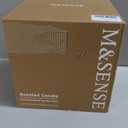 M&SENSE Large Citronella Candles Outdoor 60 oz,Peppermint Scented Soy Wax, 60 oz Large Jar