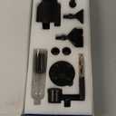 AQQA Aquarium Gravel Cleaner, 6-in-1 Electric Fish Tanks Gravel Vacuum Cleaner Set for Remove Dirt, Change Water, Wash Sand, Water Shower, Water Circulation (20W, 320GPH)