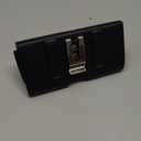 CoverON Holster for Apple iPhone 17 17 Pro/ 16 16e 16 Pro /15 14 13 12 11 Pro/X Xr Xs Cell Phone Case Belt Clip ID Card Carrying Black Leather Pouch (Fit with Otterbox or Any Case on)