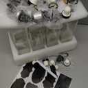 8 Pack 17oz Olive Oil Dispenser Bottle,Oil Dispenser for Kitchen, Cooking Oil Dispenser,Vinegar Cruet Bottle,Clear Cruet with Pourers and Corks