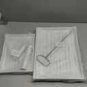 Rustic Wooden 2 Tiered Tray Stand, Farmhouse Tiered Serving Tray Decor, Rectangle Wood Display Stands for Food Fruits Cupcake and Seasonal Festive Decorations (White)