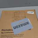 Drink Carrier with Handle, Reusable & Sturdy - for Large Beverages & Food Delivery Use (Black)