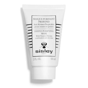 Sisley Paris Deeply Purifying Mask With Tropical Resins - 60 mL - Cream Face Mask for Combination to Oily Skin - Targets Imperfections & Mattifies Skin - Non-Comedogenic, 12 Months