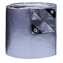 Tarp Cover 24X24 Silver/Black Heavy Duty Thick Material, Waterproof, Great for Tarpaulin Canopy Tent, Boat, RV Or Pool Cover! by Trademark Supplies 2 Pack