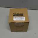 Pawtong 19oz Insulated Vacuum Food Jar with Buckle Lid Wide Mouth Soup Thermo for Hot Food Kids Leakproof Stainless Steel Lunch Container- Blue