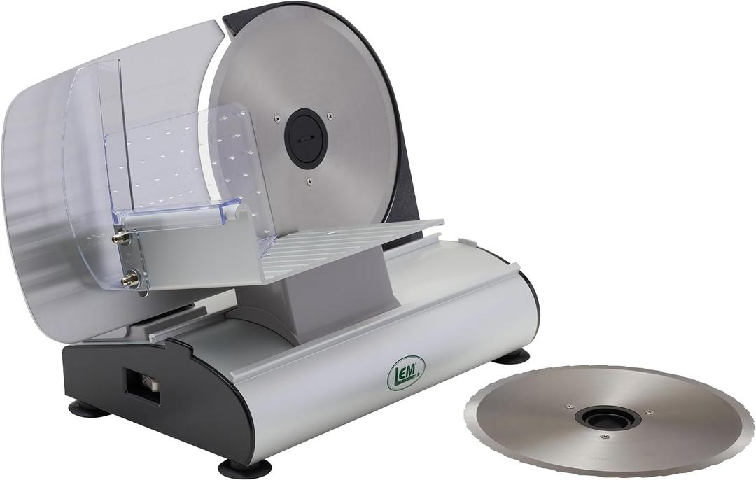 LEM Mighty Bite 8.5" Meat Slicer (Dual Blade)
