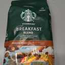 Starbucks Ground Coffee, Medium Roast Hot or Iced Coffee, Breakfast Blend, 18 oz (EXP 02/02/26)