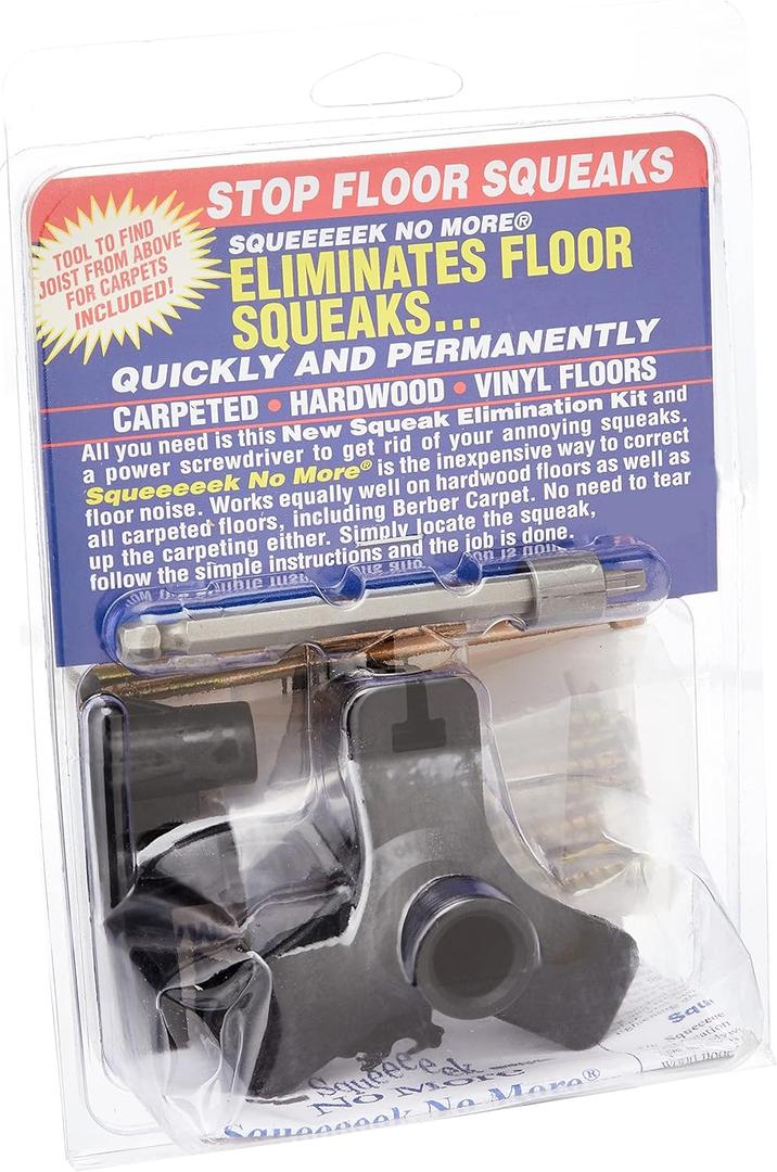 GBW Squeeeeek No More 3233 Kit Eliminates Floor Squeak Through Carpet