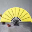 2/4/8/12/20pcs Folding Clack Hand Fans for Line Dancing Tai Chi, Handheld Fan for women foldable,Boots On The Ground Fan