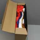 Sweetude 30 Pcs Thank You Gift Bags with Handles Bulk Reusable Goodie Bag Non Woven Foldable Handbag for Christmas Wedding Bridesmaid Gifts(11 x 12 x 5 Inch,Multicolor)