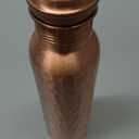 100% Pure Copper Water Bottle for Drinking, 34 Oz Hammered Ayurvedic Copper Bottle for Drinking Water | Leak-Proof & Eco-Friendly | For Yoga, Office, Travel  Handcrafted, Reusable & BPA-Free