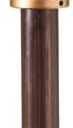 Evergreen Flag Telescoping 5ft Metal Flag Pole | Incl Two Tangle-Free Ring Clips | Bronze | Wall Mounted for Home Garden Outdoor | House and 3'x5' American Flags with Pole Sleeve or Grommets