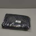 NICETOWN Black Blackout Curtain Blinds - Solid Thermal Insulated Window Treatment Blackout Drapes/Draperies for Bedroom (2 Panels, 42 inches Wide by 63 inches Long, Black)