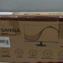 SANSUI Curved Monitor 27 inch 120Hz USB Type-C Computer Monitor with Speakers Built inFHD 1080pHDR110% sRGB1500RVESA Compatible,for Tablet,Desktop,Laptop and PC Work Gaming