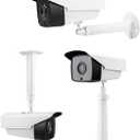 Security Camera Universal Mounting Bracket, Wall Ceiling Mounts Stand Holder Bracket Adjustable Compatible with Wireless Arlo Pro Security CCTV Surveillance Camera