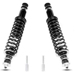 70928-G01 Golf Cart Front/Rear Shock Absorber Kit with Heavy Duty Coil Springs Compatible with 1994-up EZGO Medalist/TXT Gas & Electric Golf Carts Replaces# 76418-G01,70324-G01,76419-G01BLACK