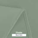 Fitable 6 Pack Sage Green Round Tablecloths - 120 Inches Round - Wrinkle and Stain Resistant Fabric Table Clothes, Washable Polyester Table Covers for Wedding, Party, Banquet, Formal Events