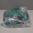 Girls Black Red Ruffles Layers Satin Long Skirt for Spanish Flamenco Belly Dance Gypsy Folklorico (5-7 Years, Green)