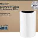 Blueair Blue Pure 411+ Genuine Replacement Filter, Particle and Activated Carbon