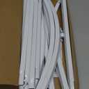 Wokceer Wedding Arch Backdrop Stand 6.6 FT White Metal Arch Chiara Backdrop Stand for Wedding Ceremony Birthday Party Photo Booth Outdoor Indoor Garden Balloon Arch Decoration (6.6 x 3.3 FT (HxW))