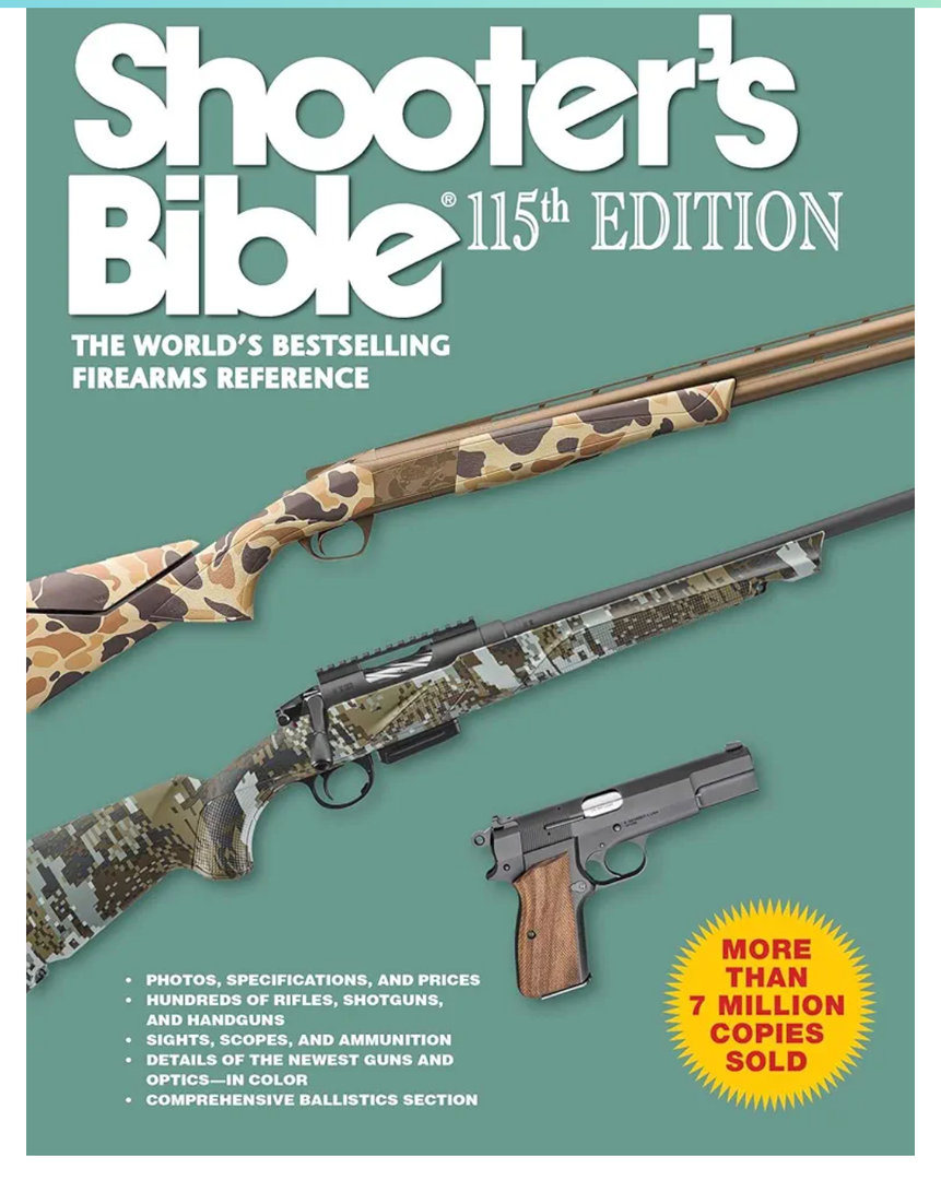 Shooter's Bible 115th Edition: The World's Bestselling Firearms Reference