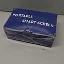 Portable Apple Carplay Screen for Car, 9" HD Car Stereo Screen with Android Auto& Carplay, 1080p Backup Camera, Voice Control, Mirror Link, Bluetooth, GPS Navigation, Aux- Fits All Vehicles