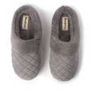 Dearfoams Libby Women's Quilted Terry Clog Slippers,  US 7-8