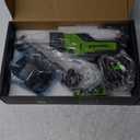 Greenworks 24V Cordless Caulk Gun 6-Speed Anti-Dripping with 2Ah Battery and Changer