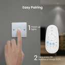 3 x Broadlink FastCon Lighting Control FastCon Smart Bulbs LB4E26