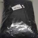 Mens Suit Slim Fit 3 Piece Double Breasted Suit Men Formal Tuxedo Set Casual Wedding Prom Groom Suits (Black), 3X-Large