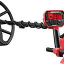 Minelab Vanquish 540 Multi-Frequency Pinpointing Metal Detector for Adults with Iron Bias & V12 12"x9" Double-D Waterproof Coil (4 Detect Modes, Wired Headphones & Rain Cover Included)