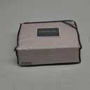 Vera Wang - Queen Sheet Set, Luxury Sateen Cotton Bedding, 800 Thread Count, Soft & Smooth Bedding Set (Eyelet Pink, Queen)