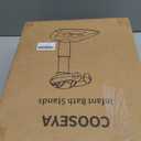 COOSEYA Baby Shower Stand, Toddler Bath Stand Support with Thicker Colum, Anti-Pinch, Anti-Slip Base, Adjustable Shower Holder for Toddler Standing Up Themselves, Ideal Gift for Infants 8-36 Months (Pink)