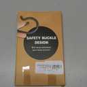 24 PCS Q-Hanger Hooks, Screw Hooks for Outdoor String Lights, Safety Buckle Design Cup Eye Hook for Hanging Christmas Lights, Plants, Wind Chimes, Mounted on Wall Ceiling, Include 1 Wing Nut Driver (Black)