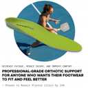 Superfeet All-Purpose Support High Arch Insoles (Green) - Trim-To-Fit Orthotic Shoe Inserts - Professional Grade - Men 5.5-7 / Women 6.5-8