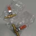 3/8" PEX Ball Valve Brass Shut off gate Valve for Cold and Hot water (Pack of 2)