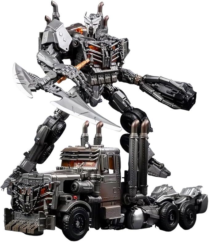 CESHOON Deformation Robot Action Figure, 7.1Inch Deformation Toy Car Model with Accessories, for Kids Boys Girls