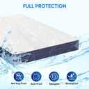 TICONN 2PK Plastic Mattress Bag for Moving Storage, Waterproof Mattress Protector Cover, Heavy-Duty Mattress Moving Supplies (1.5 mil, Queen)