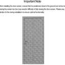 Heavy Duty Magnetic Thermal Insulated Door Curtain, Oxford Cloth-Thicken Polyester Fiber Fill, Fits Size 32x80inch, Self Sealing, Pet and Kid Friendly, Temporary Door Window Insulation for Winter