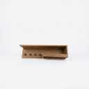 Coat Rack Wall Mount with Shelf, Coat Hanger Wall Mount with Key Hooks and Mail Holder, Wood Entryway Floating Shelf with Hooks and Storage, Hat Rack for Wall Key Holder Mail Organizer