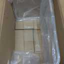 Acrylic Toilet Stool Squat Set of 2, Squatting Toilet Stool for Adults Kids,Modern Design Pooping Stool, Easily Blend into Any Bathroom (Clear-2PCS)