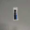 2 x Patented Sport Silicone Band Compatible with Apple Watch Bands 40mm 38mm 41mm 42mm 44mm 45mm 46mm 49mm Women Men, Soft Waterproof Sport Strap for iWatch Bands Series 11 10 9 8 7 6 5 4 3 2 1 SE Ultra (Black)