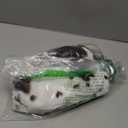 Christmas Tree Skirt 30/48inches, Cow Stripe Plush Faux Fur Christmas Tree Skirt Xmas Tree Skirt for Christmas Decorations Home Party Holiday Decor Cow 78 CM