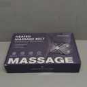 Back Massager Belt Cordless, FSA-HSA Eligible Upgraded Red Light Heating Pad for Low Back, 3 Vibration Electric Massager, 5 Heat, Valentine's Gifts for Men, Women Lover, Boyfriend Girlfriend (Blue)